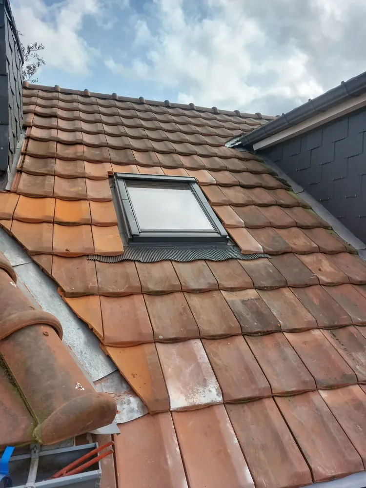 Bardage toiture à Herve